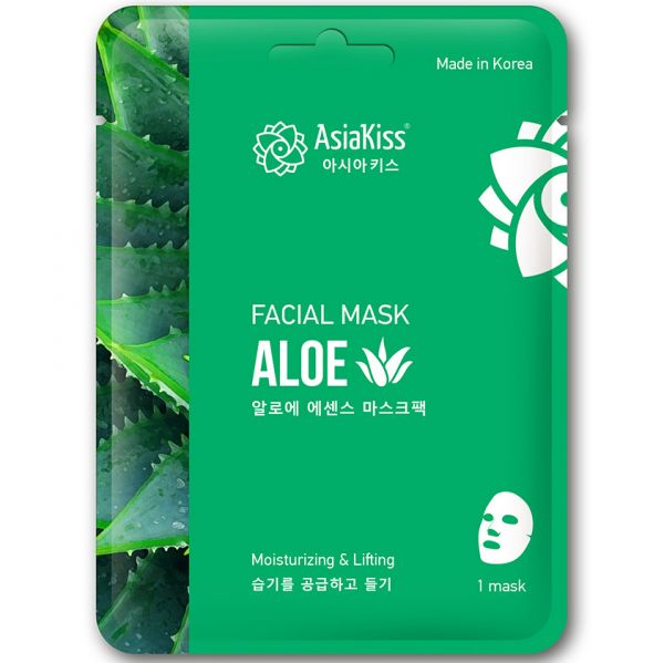 AsiaKiss Aloe Vera Facial Mask Aloe 25 g
